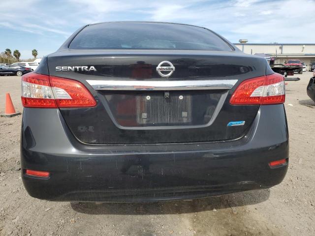 3N1AB7AP5EY280324 - 2014 NISSAN SENTRA S BLACK photo 6