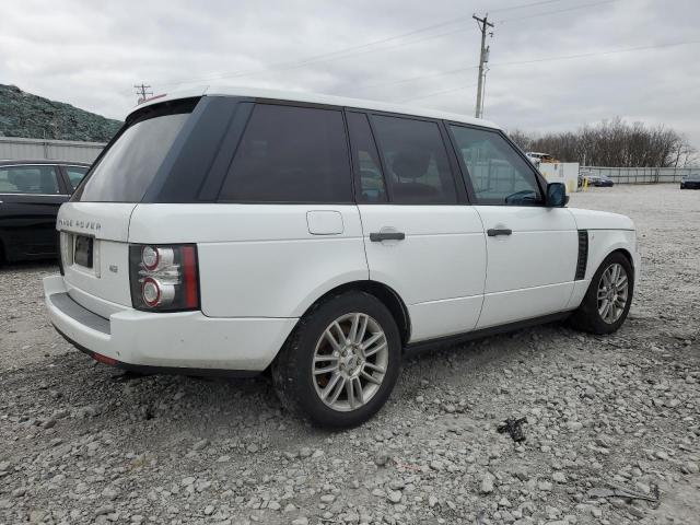 SALME1D40BA340003 - 2011 LAND ROVER RANGE ROVE HSE WHITE photo 3
