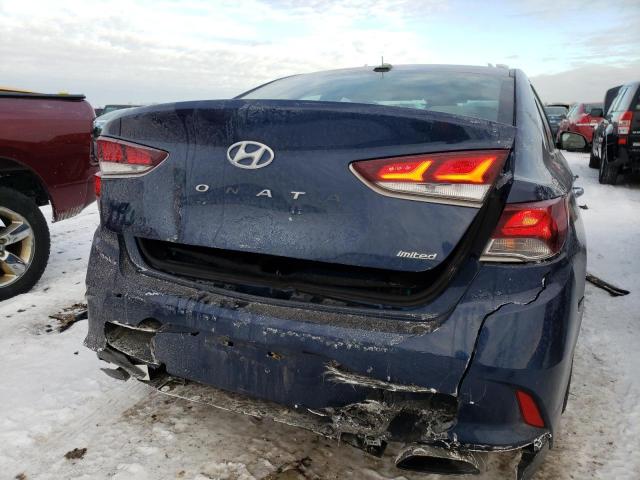 5NPE34AF0JH653097 - 2018 HYUNDAI SONATA SPORT Blau Foto 6