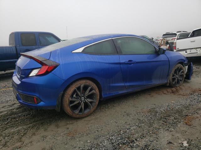 2HGFC4B86LH301935 - 2020 HONDA CIVIC SPORT 蓝色 照片 3