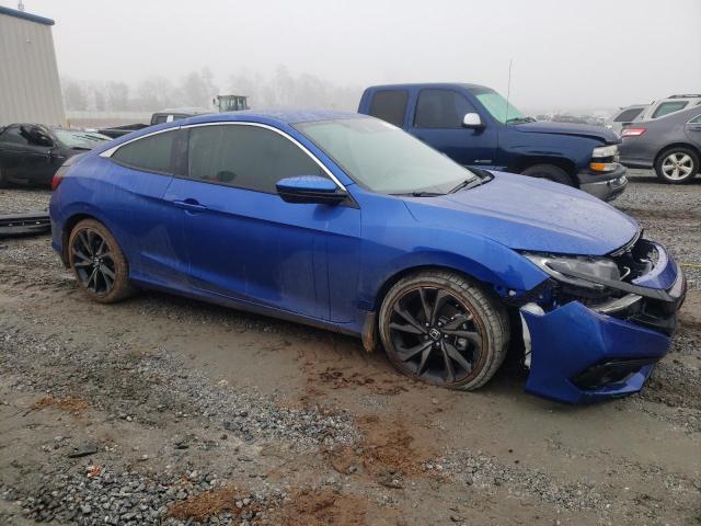 2HGFC4B86LH301935 - 2020 HONDA CIVIC SPORT 蓝色 照片 4