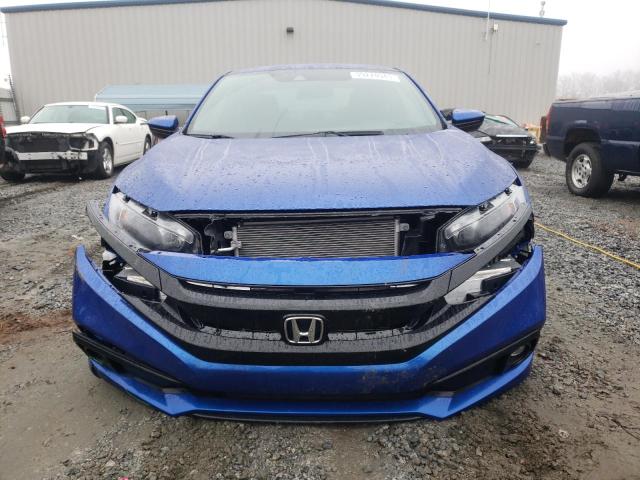 2HGFC4B86LH301935 - 2020 HONDA CIVIC SPORT BLUE photo 5