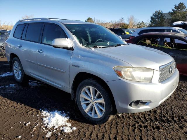 JTEEW41A682023376 - 2008 TOYOTA HIGHLANDER HYBRID SILVER photo 4