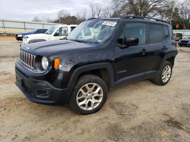 ZACCJBBBXHPE43668 - 2017 JEEP RENEGADE LATITUDE BLACK photo 1