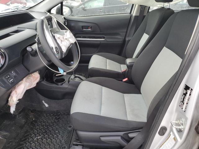 JTDKDTB39F1098194 - 2015 TOYOTA PRIUS C SILVER photo 7