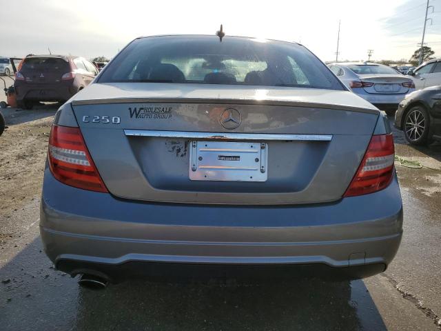 WDDGF4HB7CR221935 - 2012 MERCEDES-BENZ C 250 SILVER photo 6