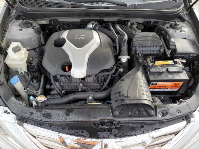 5NPEC4AB6DH787792 - 2013 HYUNDAI SONATA SE SILVER photo 11