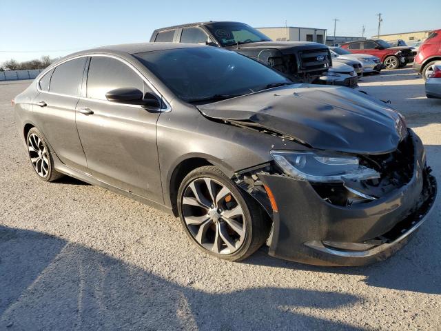 1C3CCCCB4GN188641 - 2016 CHRYSLER 200 C GRAY photo 4