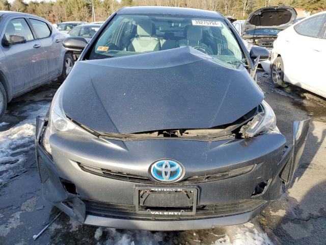 JTDKBRFU4G3001968 - 2016 TOYOTA PRIUS GRAY photo 5