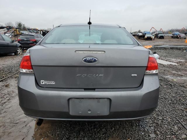 1FAHP3FN5AW133327 - 2010 FORD FOCUS SE GRAY photo 6