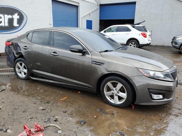 5XXGM4A74EG287306 - 2014 KIA OPTIMA LX GRAY photo 4