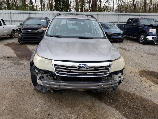 JF2SH6BC7AH763701 - 2010 SUBARU FORESTER XS Plata foto 5