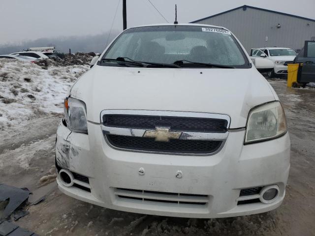 KL1TG56E49B658602 - 2009 CHEVROLET AVEO LT WHITE photo 5