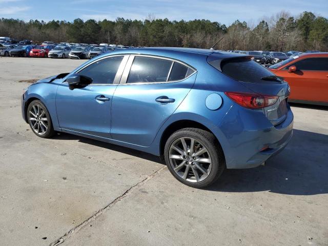 3MZBN1L32JM222766 - 2018 MAZDA 3 TOURING BLUE photo 2