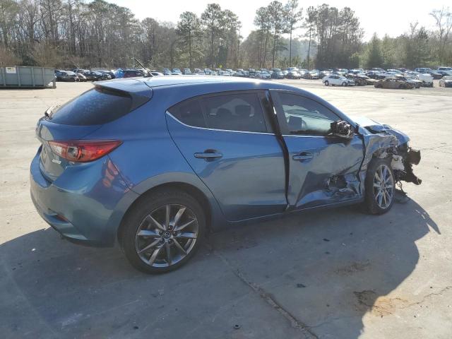 3MZBN1L32JM222766 - 2018 MAZDA 3 TOURING BLUE photo 3