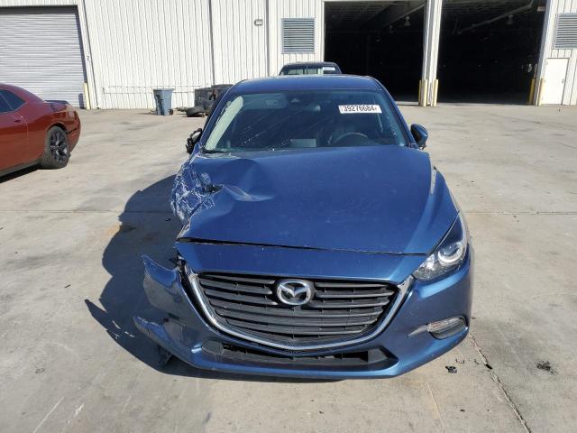 3MZBN1L32JM222766 - 2018 MAZDA 3 TOURING BLUE photo 5