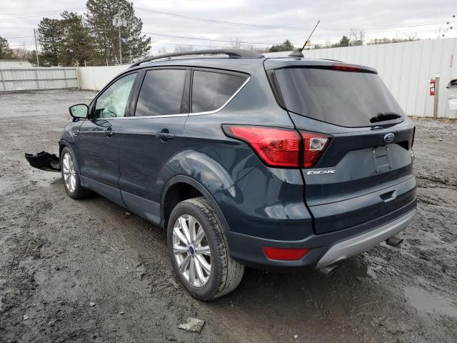 1FMCU9HD7KUA98545 - 2019 FORD ESCAPE SEL BLUE photo 2