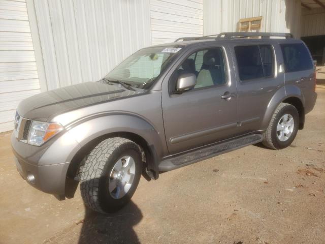 5N1AR18UX6C604519 - 2006 NISSAN PATHFINDER LE GRAY photo 1