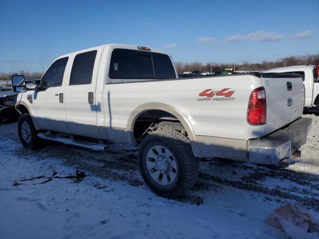 1FTWW31R08EA92703 - 2008 FORD F350 SRW SUPER DUTY WHITE photo 2