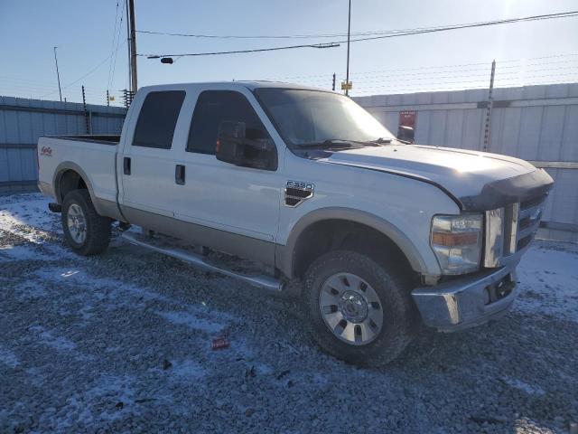 1FTWW31R08EA92703 - 2008 FORD F350 SRW SUPER DUTY WHITE photo 4