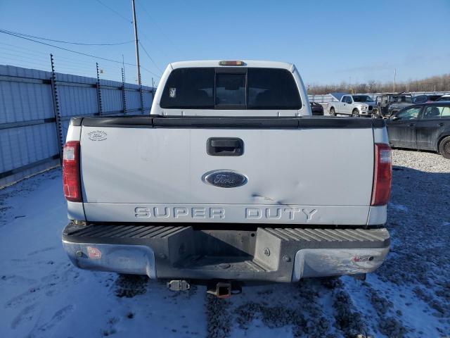 1FTWW31R08EA92703 - 2008 FORD F350 SRW SUPER DUTY WHITE photo 6