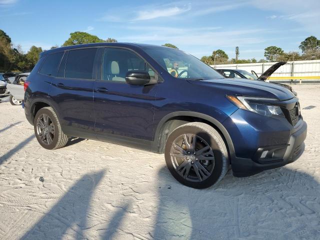 5FNYF8H5XMB023275 - 2021 HONDA PASSPORT EXL BLUE photo 4