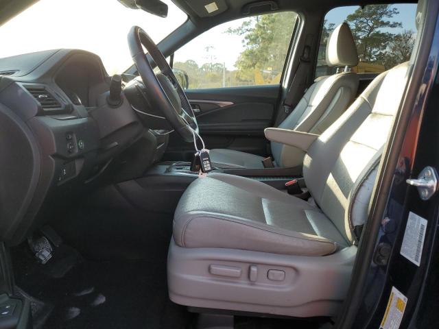 5FNYF8H5XMB023275 - 2021 HONDA PASSPORT EXL BLUE photo 7