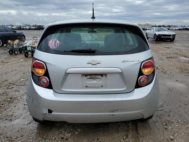 1G1JC6SHXE4142754 - 2014 CHEVROLET SONIC LT SILVER photo 6