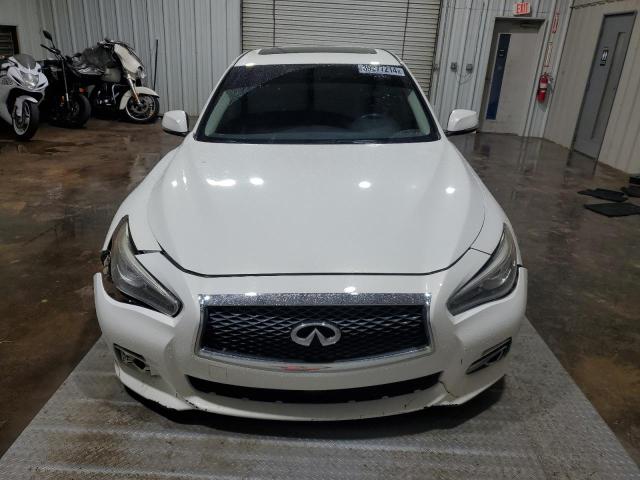 JN1BV7AP9FM358197 - 2015 INFINITI Q50 BASE WHITE photo 5