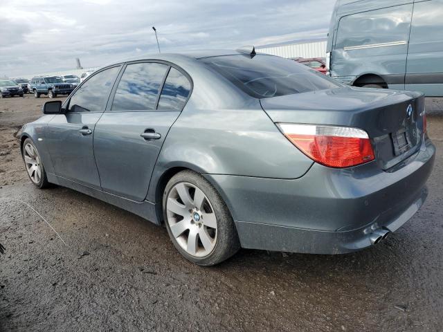 WBANE73537CM46818 - 2007 BMW 530 I GRAY photo 2