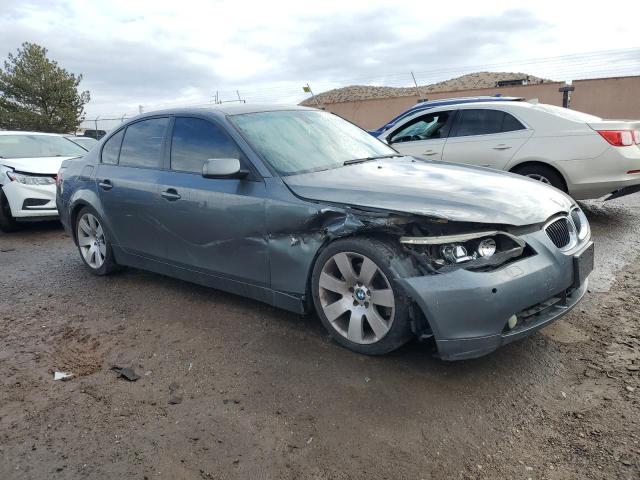 WBANE73537CM46818 - 2007 BMW 530 I GRAY photo 4