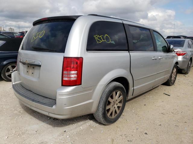2A8HR54P58R662163 - 2008 CHRYSLER TOWN & COU TOURING ნაცრისფერი ფოტო 3