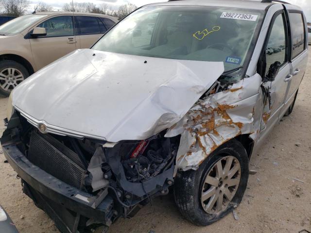 2A8HR54P58R662163 - 2008 CHRYSLER TOWN & COU TOURING ნაცრისფერი ფოტო 5