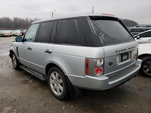 SALME15447A245384 - 2007 LAND ROVER RANGE ROVE HSE SILVER photo 2