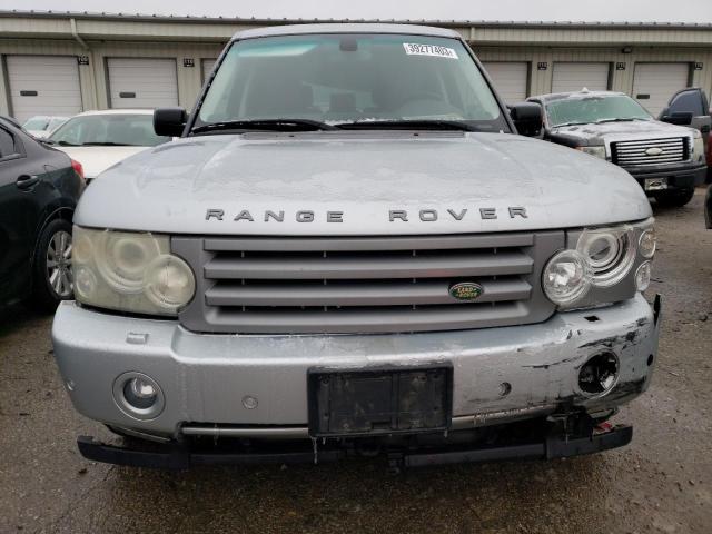 SALME15447A245384 - 2007 LAND ROVER RANGE ROVE HSE SILVER photo 5