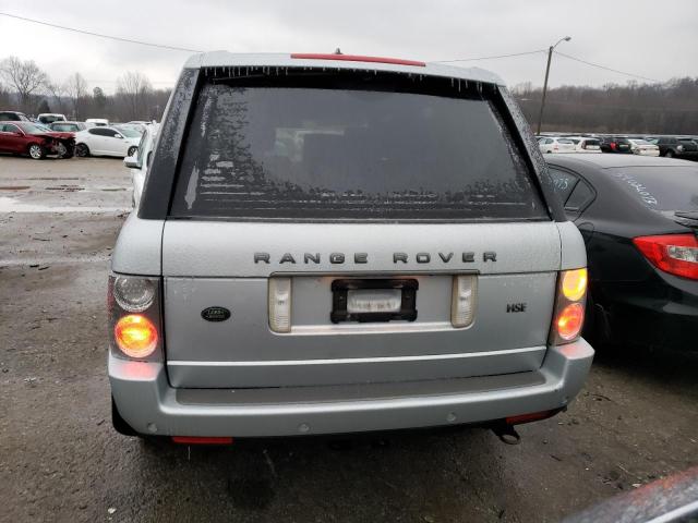 SALME15447A245384 - 2007 LAND ROVER RANGE ROVE HSE SILVER photo 6