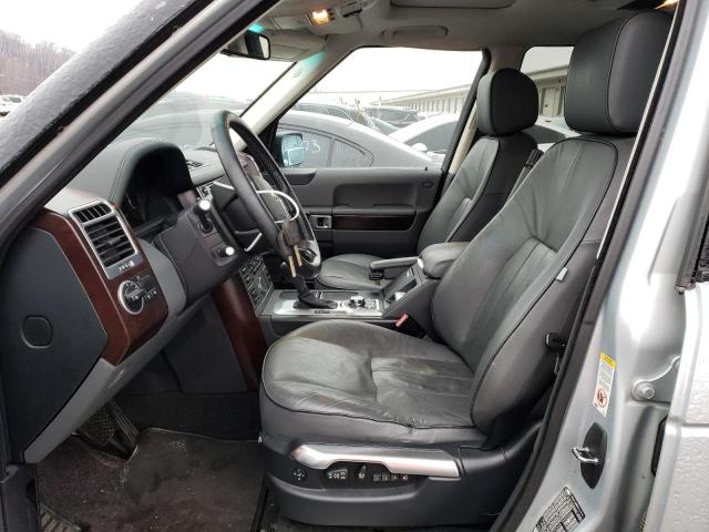SALME15447A245384 - 2007 LAND ROVER RANGE ROVE HSE SILVER photo 7