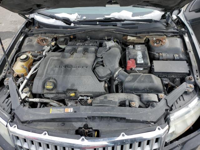 3LNHM28T58R662116 - 2008 LINCOLN MKZ BLACK photo 11