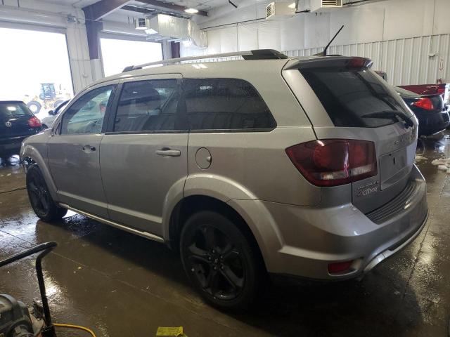 3C4PDDGG5KT708313 - 2019 DODGE JOURNEY CROSSROAD SILVER photo 2