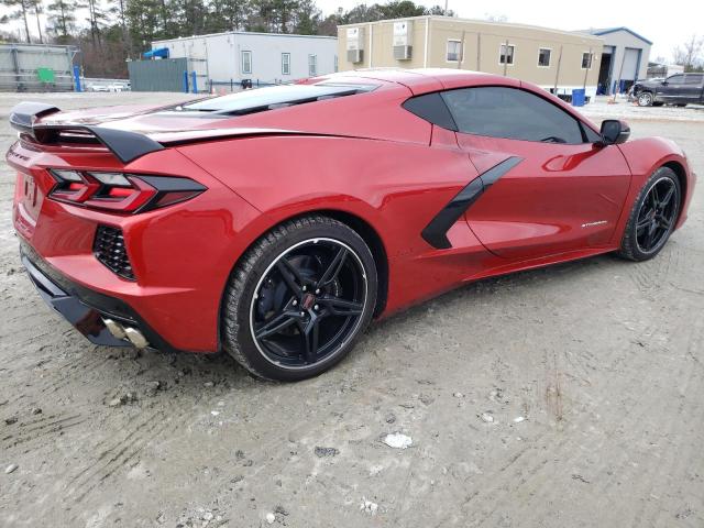 1G1YB2D41P5136844 - 2023 CHEVROLET CORVETTE STINGRAY 2LT RED photo 3