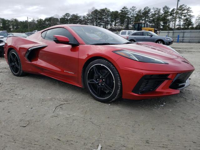 1G1YB2D41P5136844 - 2023 CHEVROLET CORVETTE STINGRAY 2LT RED photo 4