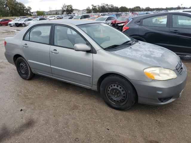 2T1BR32E14C212250 - 2004 TOYOTA COROLLA CE SILVER photo 4