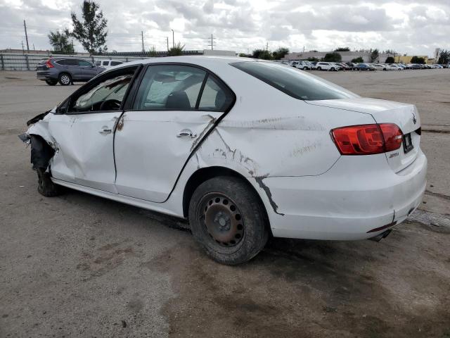 3VWLL7AJ1EM300426 - 2014 VOLKSWAGEN JETTA TDI WHITE photo 2