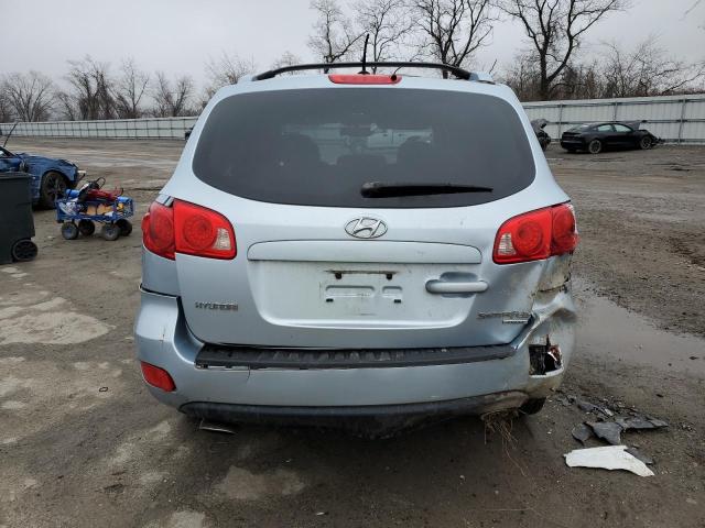 5NMSH73E67H127329 - 2007 HYUNDAI SANTA FE SE BLUE photo 6