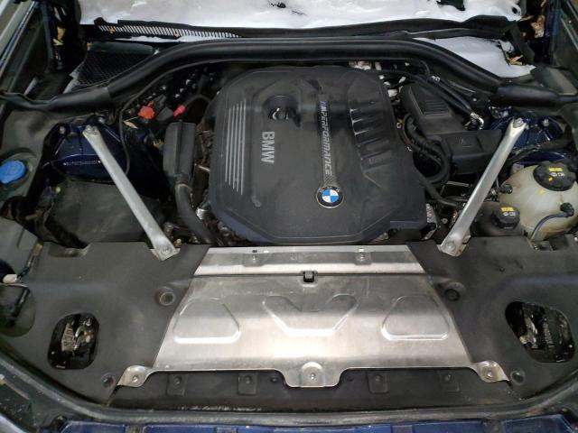 5UXTS3C53J0Z01895 - 2018 BMW X3 XDRIVEM40I BLUE photo 11