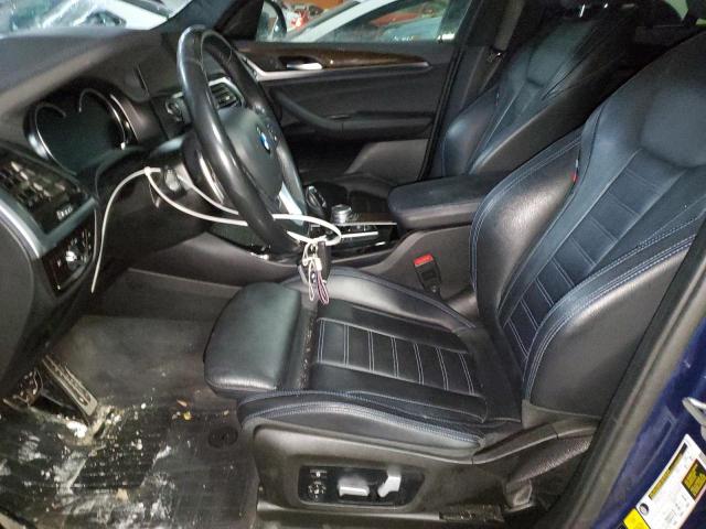 5UXTS3C53J0Z01895 - 2018 BMW X3 XDRIVEM40I BLUE photo 7