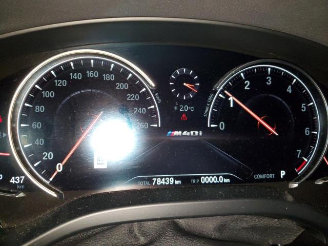 5UXTS3C53J0Z01895 - 2018 BMW X3 XDRIVEM40I BLUE photo 9