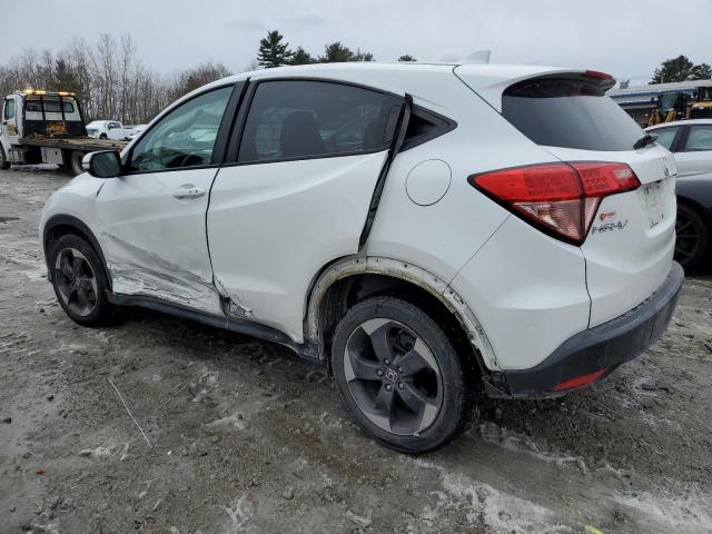 3CZRU6H52JM708659 - 2018 HONDA HR-V EX WHITE photo 2