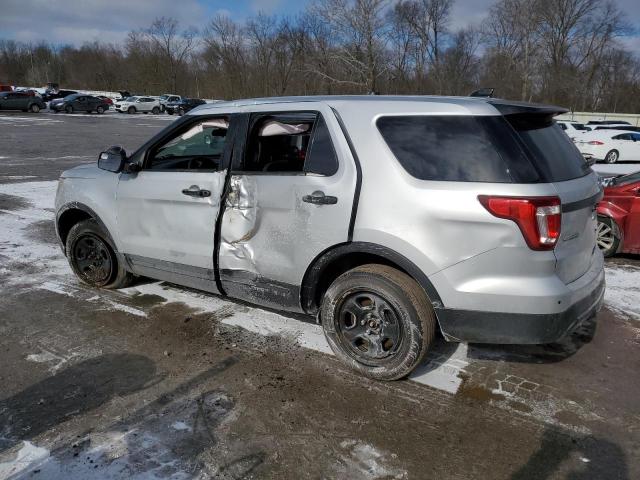 1FM5K8AR4HGD06192 - 2017 FORD EXPLORER POLICE INTERCEPTOR SILVER photo 2
