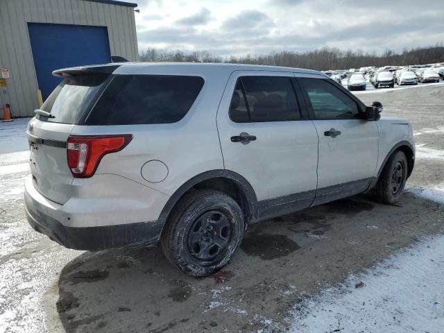 1FM5K8AR4HGD06192 - 2017 FORD EXPLORER POLICE INTERCEPTOR SILVER photo 3